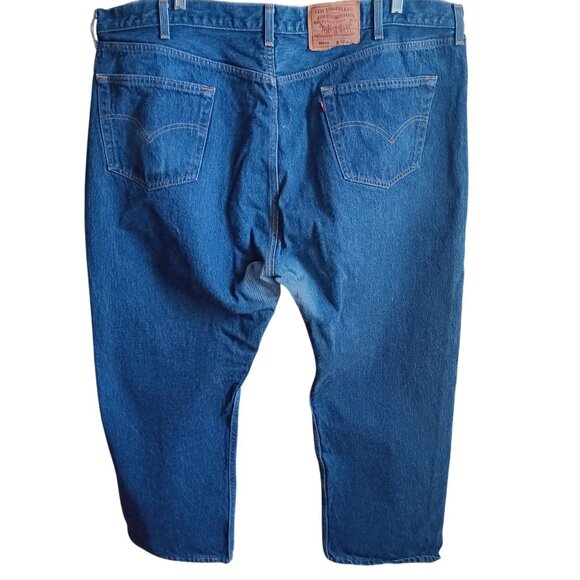 Vintage Mens Levi's 501 Jeans 46x30 1990's Grunge era Buttonfly Denim Jeans